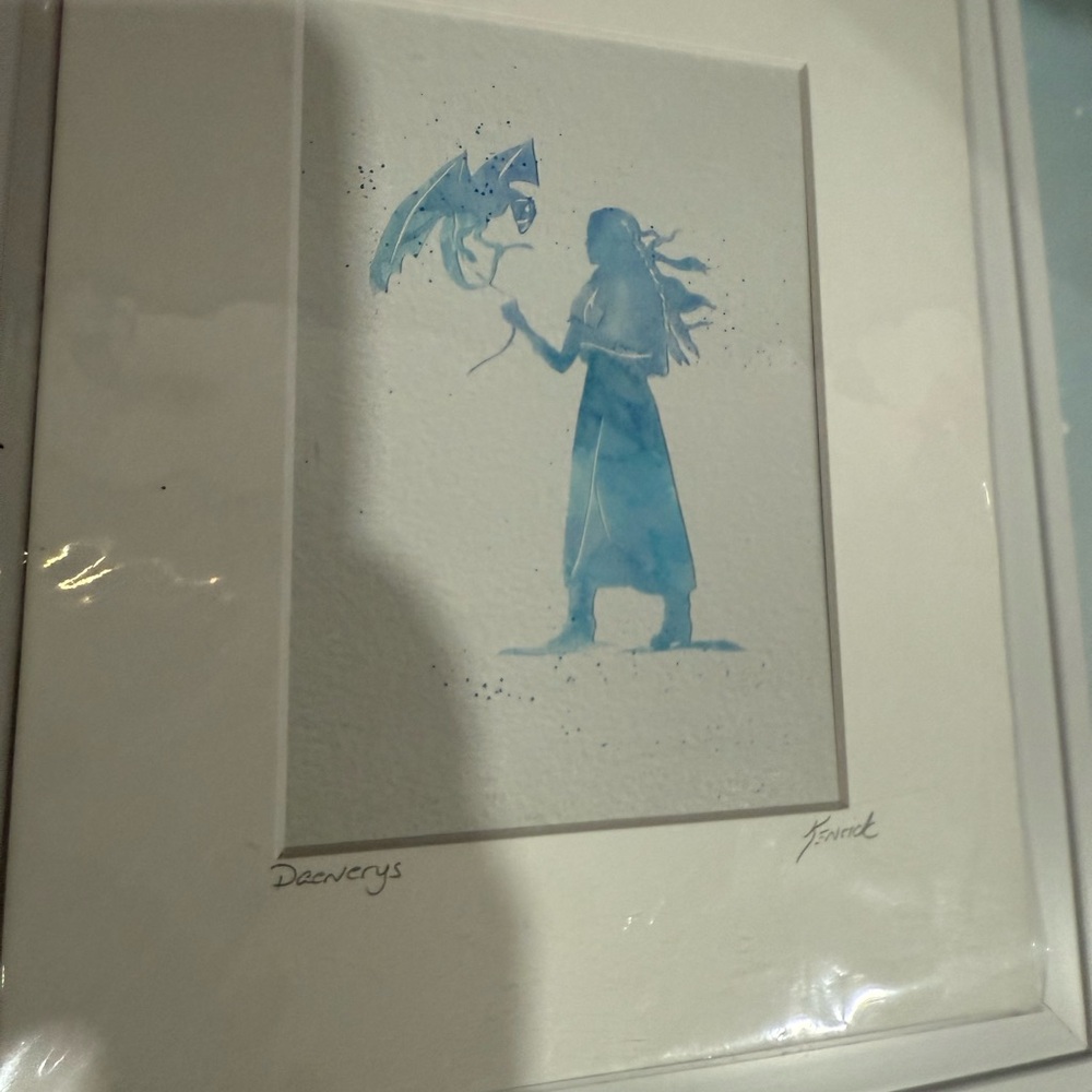 Daenerys Art Print with frame